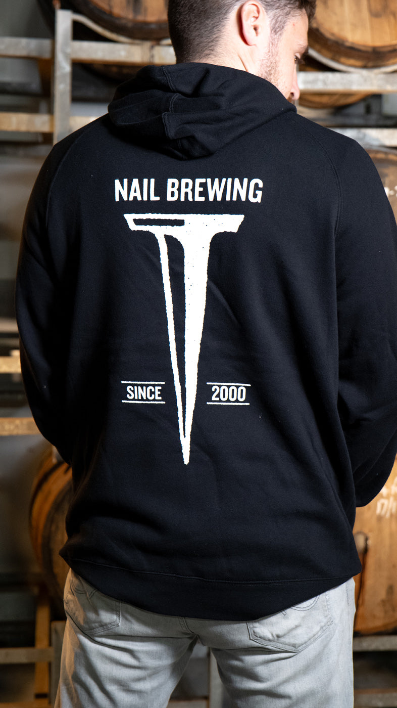 Nail Hoodie Black