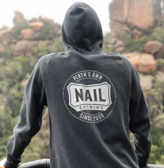 Nail Hoodie Grey