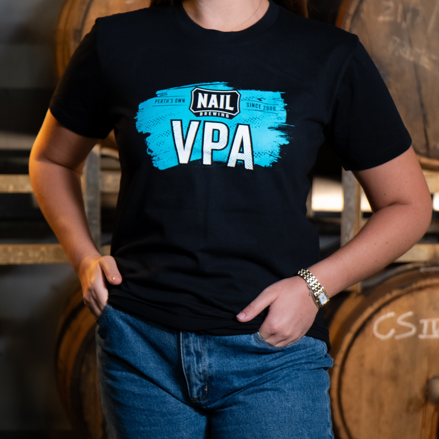 Nail VPA Black Tshirt